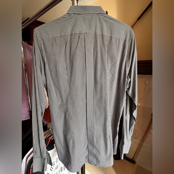 Dolce and Gabbana (Gold) Men’s Large Dark Blue dress shirt US neck 16.5/42 - Picture 2 of 7